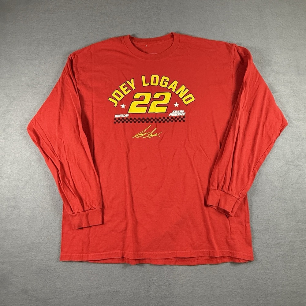 NASCAR Team Penske #22 Joey Logano Long Sleeve Tee Shirt XL